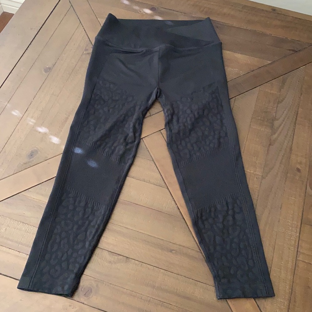 Victoria’s Secret Leopard Moto Leggings